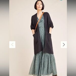 Anthropologie James Woven Cardigan